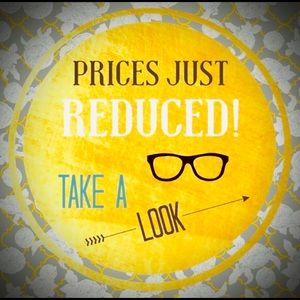 Prices reduced! Limited time!